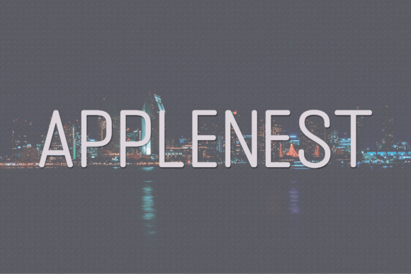 Applenest: A Modern Typeface for Editorial Design