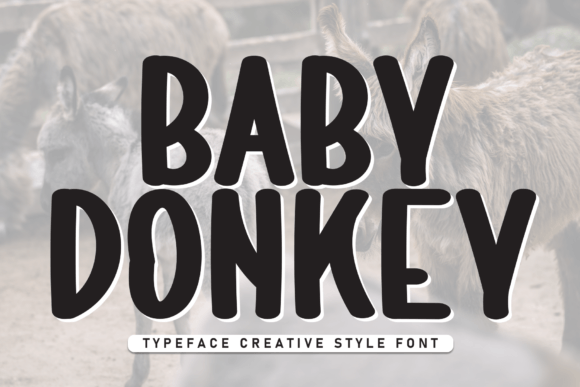 Baby Donkey Font: A Casual Sans Serif for Modern Editors