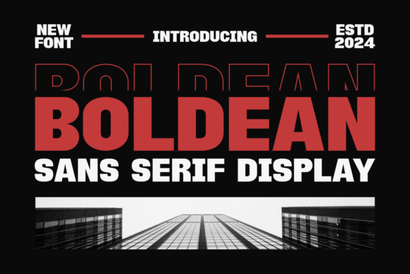 Boldean - Typeface for Bold Branding