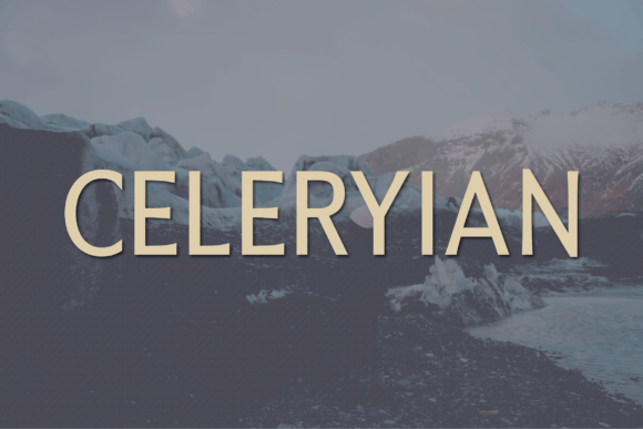 Celeryian Typeface: Elevating Small Business Branding