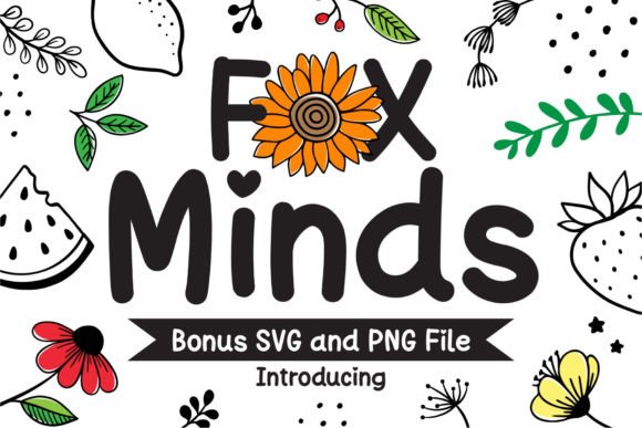 Fox Minds: A Charming Handwritten Sans Serif Font for Makers