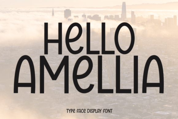 Hello Amelia: A Casual Typeface for Modern Editorial Design