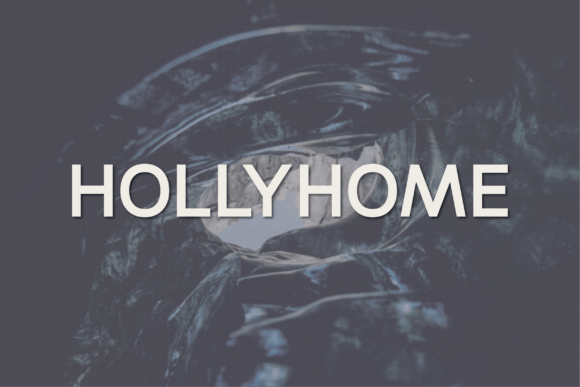 Hollyhome: A Sophisticated Sans Serif Typeface for Modern Campaigns
