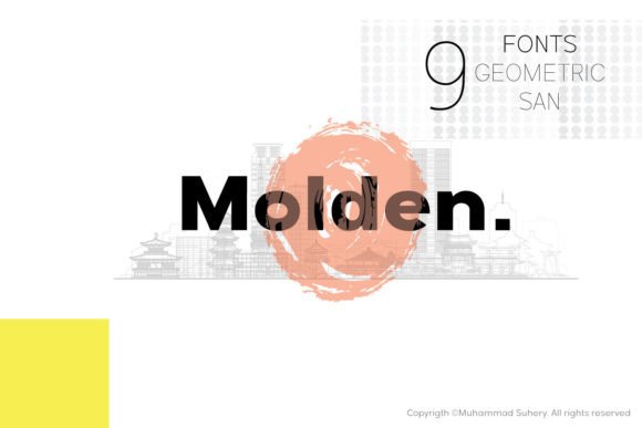 Molden: A Thin and Black Sans Serif Font for Web Design