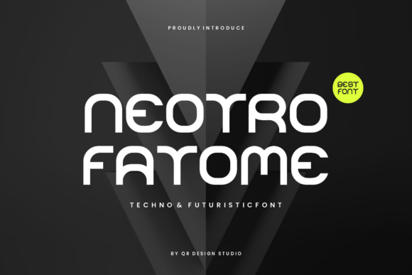 Neotro Fatome: A Modern Typeface for Digital Design