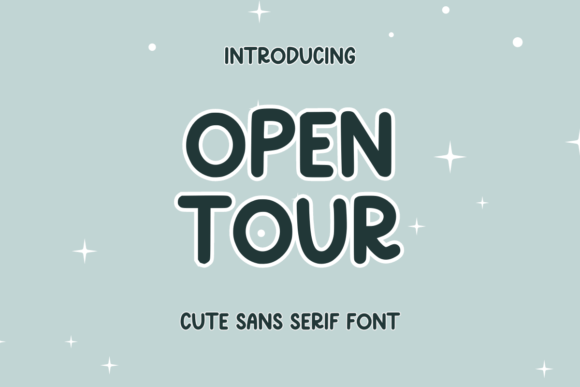 Open Tour: A Quirky Sans Serif Font for Web Design