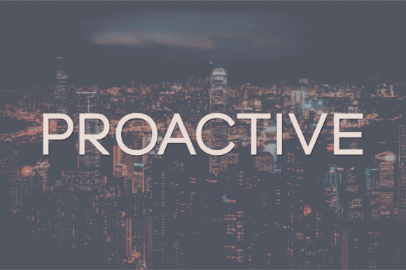 Proactive Typeface for Modern Makers