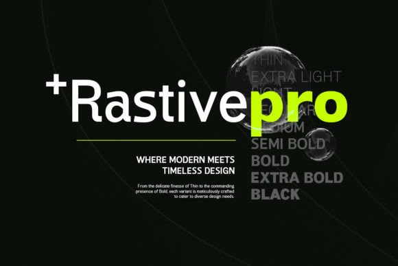 Rastive Typeface Review for Makers