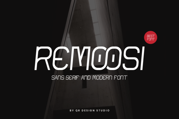 Remoosi: A Modern Sans Serif Typeface for Branding