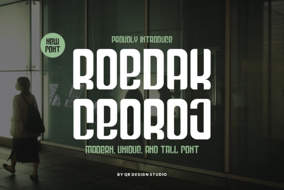 Roedak Ceoroj: A Modern Sans Serif Typeface for Editorial Design
