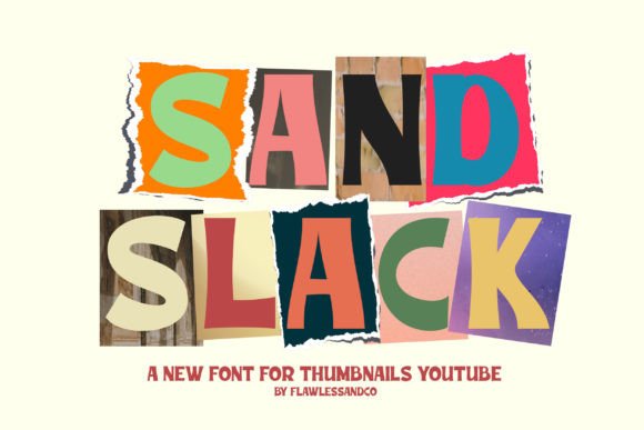 Sand Slack: A Modern Typeface for Editorial Design