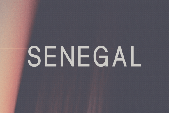 Senegal Typeface for Modern Editorial Design