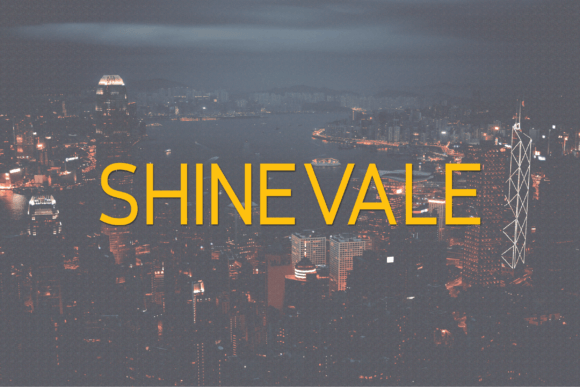 Shinevale: A Refined Typeface for Makers
