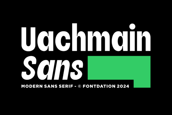 Uachmain Sans: The Perfect Typeface for Makers