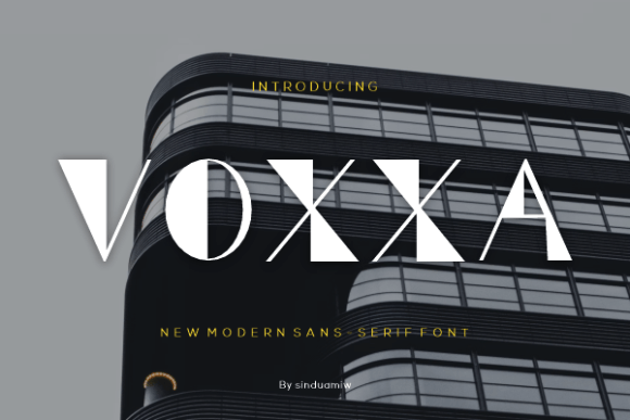 Voxxa Typeface Review for Modern Branding